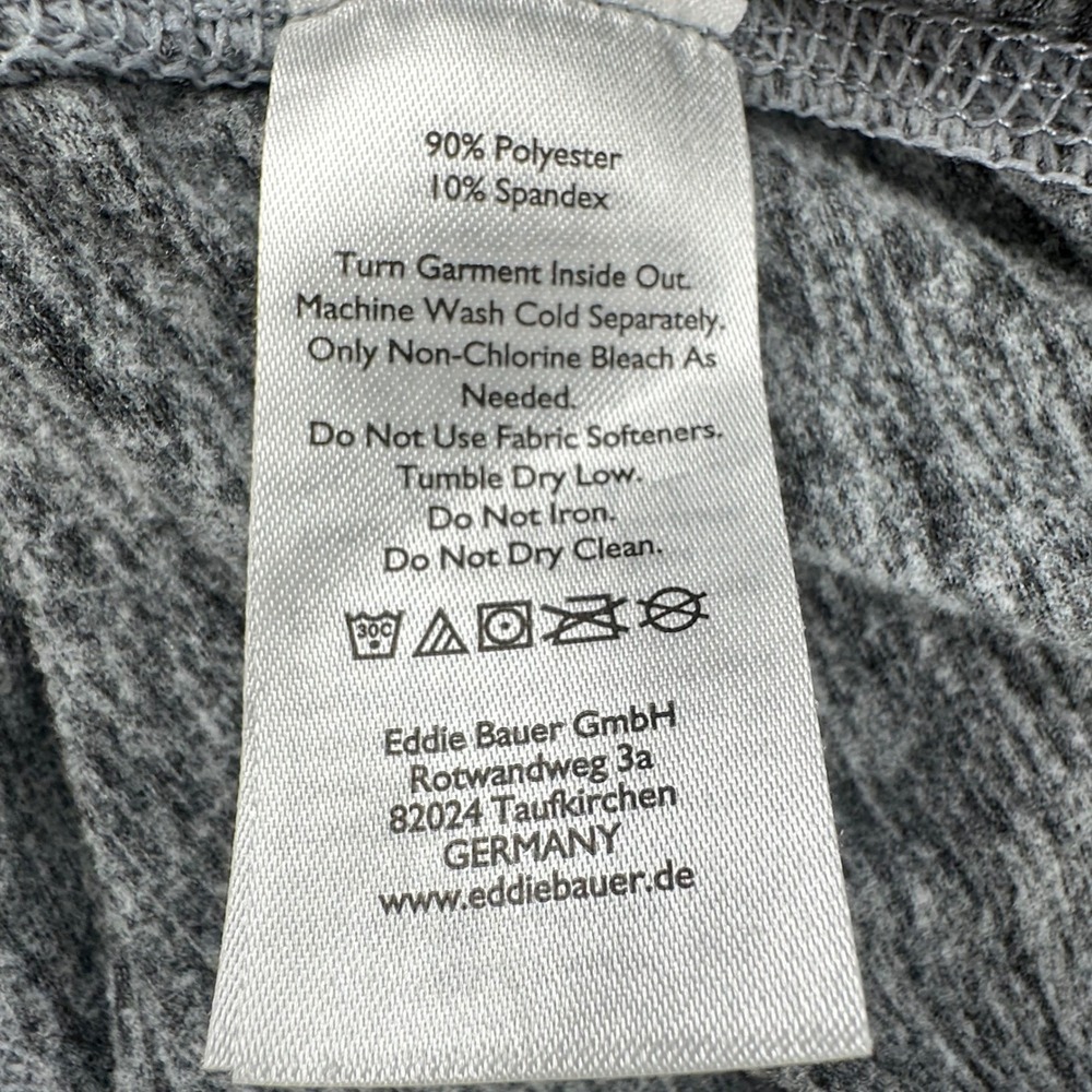Eddie Bauer Open Front Longline Cardigan Women S Gray Athleisure Layering Tech - Picture 4 of 9